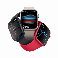 Умные часы Apple Watch Series 8 41 мм, S/M 130-180 мм, Aluminium Case with Sport Band, Midnight