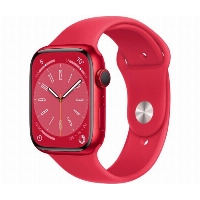 Умные часы Apple Watch Series 8 41 мм, M/L 160-210 мм, Aluminium Case with Sport Band, Red