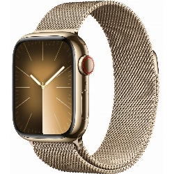 Умные часы Apple Watch Series 9 41 мм, Aluminium Case with Milanese Loop, Gold