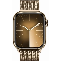 Умные часы Apple Watch Series 9 45 мм, Aluminium Case with Milanese Loop, Gold