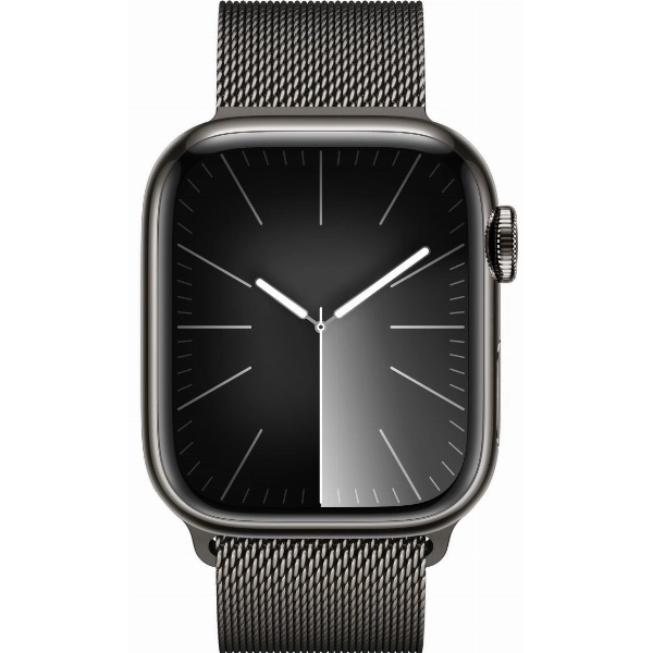 Умные часы Apple Watch Series 9 41 мм, Aluminium Case with Milanese Loop, Graphite