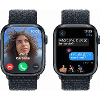 Умные часы Apple Watch Series 9 41 мм, Aluminium Case with Sport Loop, Midnight