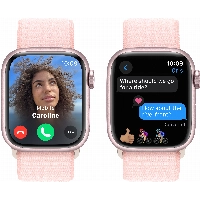 Умные часы Apple Watch Series 9 41 мм, Aluminium Case with Sport Loop, Pink