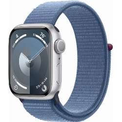 Умные часы Apple Watch Series 9 45 мм, Aluminium Case with Sport Loop, Winter Blue