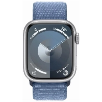 Умные часы Apple Watch Series 9 41 мм, Aluminium Case with Sport Loop, Winter Blue