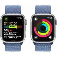 Умные часы Apple Watch Series 9 41 мм, Aluminium Case with Sport Loop, Winter Blue