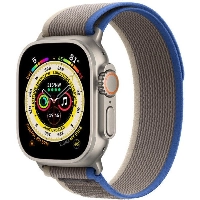 Умные часы Apple Watch Ultra 49 мм, S/M 130-180 мм, Titanium Case with Trail Loop, Blue/Gray