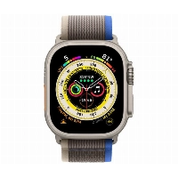 Умные часы Apple Watch Ultra 49 мм, S/M 130-180 мм, Titanium Case with Trail Loop, Blue/Gray