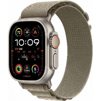Умные часы Apple Watch Ultra 2 49 мм, M 145-190 мм, Titanium Case with Alpine Loop, Olive