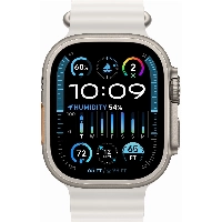 Умные часы Apple Watch Ultra 2 49 мм, Titanium Case with Ocean Band, White
