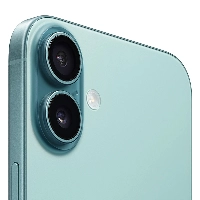 Смартфон Apple iPhone 16 128 GB, Dual SIM (nano SIM+eSIM), Teal