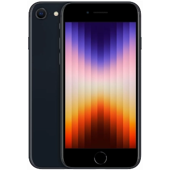 Смартфон Apple iPhone SE 2022 64 GB, Black