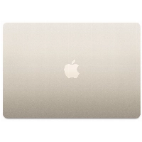 Ноутбук Apple MacBook Air 15 2025 2880x1864, Apple M4, RAM 24 ГБ, SSD 512 ГБ, Apple graphics 10-core, macOS, MC6K4, Starlight, сияющая звезда