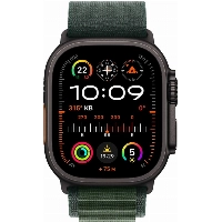 Смарт-часы Apple Watch Ultra 2 2024 49 мм, Black Titanium Case with Dark Green Alpine Loop - S