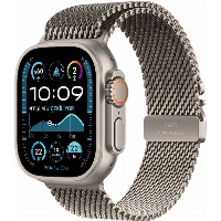 Смарт-часы Apple Watch Ultra 2 2024 49 мм, Natural Titanium Case with Natural Milanese Loop - M