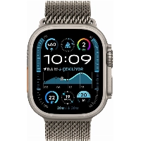 Смарт-часы Apple Watch Ultra 2 2024 49 мм, Natural Titanium Case with Natural Milanese Loop - M