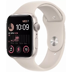 Умные часы Apple Watch Series SE Gen 2 44 мм Aluminium Case, Starlight Sport Band, сияющая звезда - M/L