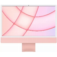 Моноблок Apple iMac 24" 2021 MJVA3, 4480x2520, Apple M1, RAM 8 ГБ, SSD 256 ГБ, 8-core CPU, 7-core GPU, MacOS, Pink, розовый