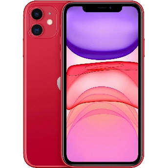 Смартфон Apple iPhone 11, 64 ГБ, (PRODUCT)RED, красный