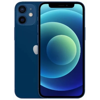 Смартфон Apple iPhone 12 mini 64 ГБ, Slimbox, Dual: nano SIM+eSIM, Blue, синий