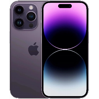 Смартфон Apple iPhone 14 Pro 256 ГБ, Dual nano Sim, Deep purple, глубокий фиолетовый