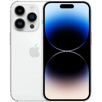 Смартфон Apple iPhone 14 Pro 128 ГБ, Dual eSim, Silver, серебристый 