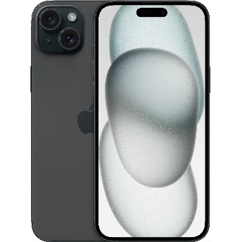 Смартфон Apple iPhone 15 Plus 256 ГБ, Dual nano Sim, Black, черный