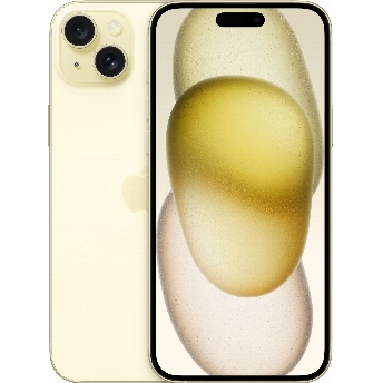 Смартфон Apple iPhone 15 Plus 256 ГБ, Dual eSim, Yellow, желтый