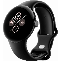 Умные часы Google Pixel Watch 2 41mm, Matte Black/Obsidian, черный