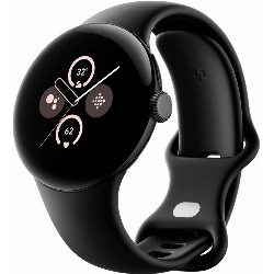 Умные часы Google Pixel Watch 2 41mm, Matte Black/Obsidian, черный