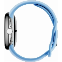 Умные часы Google Pixel Watch 2, 41 мм, Polished Silver/Bay, серебристый/синий