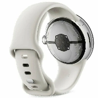 Умные часы Google Pixel Watch 2, 41 мм, Polished Silver/Porcelain, серебристый/бежевый