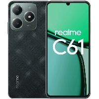 Смартфон realme C61 6/128 ГБ, Dual nano SIM, Dark Green, тёмно-зелёный