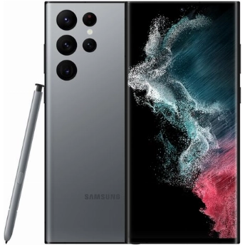 Смартфон Samsung Galaxy S22 Ultra 12/512 ГБ, Dual nano SIM, Graphite, графитовый