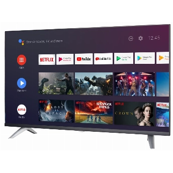 Телевизор Smart TV, 32 дюйма, Full HD с Android TV, Black