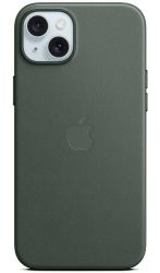 Чехол Apple iPhone 15 FineWoven (MT3J3), Evergreen, зеленый