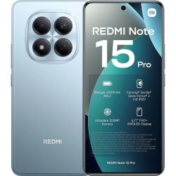 Смартфон Xiaomi Redmi Note 15 Pro 4G, 8/256 GB, Blue, голубой
