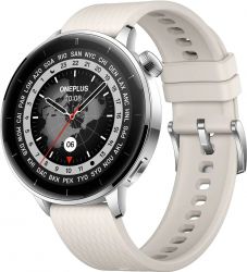 Смарт-часы OnePlus Watch 3, 43 мм, Silver, серебристый