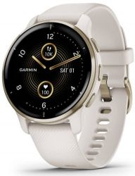 Умные часы Garmin Venu 2 Plus, Cream Gold, кремовое золото