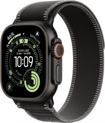 Умные часы Apple Watch Ultra 3 49 мм, Black Titanium Case with Black/Charcoal Trail Loop, S/M