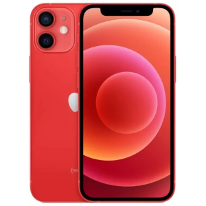 Смартфон Apple iPhone 12 mini 64 ГБ, Slimbox, Dual: nano SIM+eSIM, Red, красный