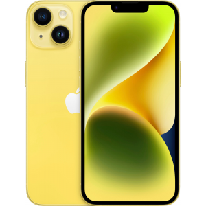 Смартфон Apple iPhone 14 128 ГБ, Dual: nano SIM + eSIM, Yellow, желтый