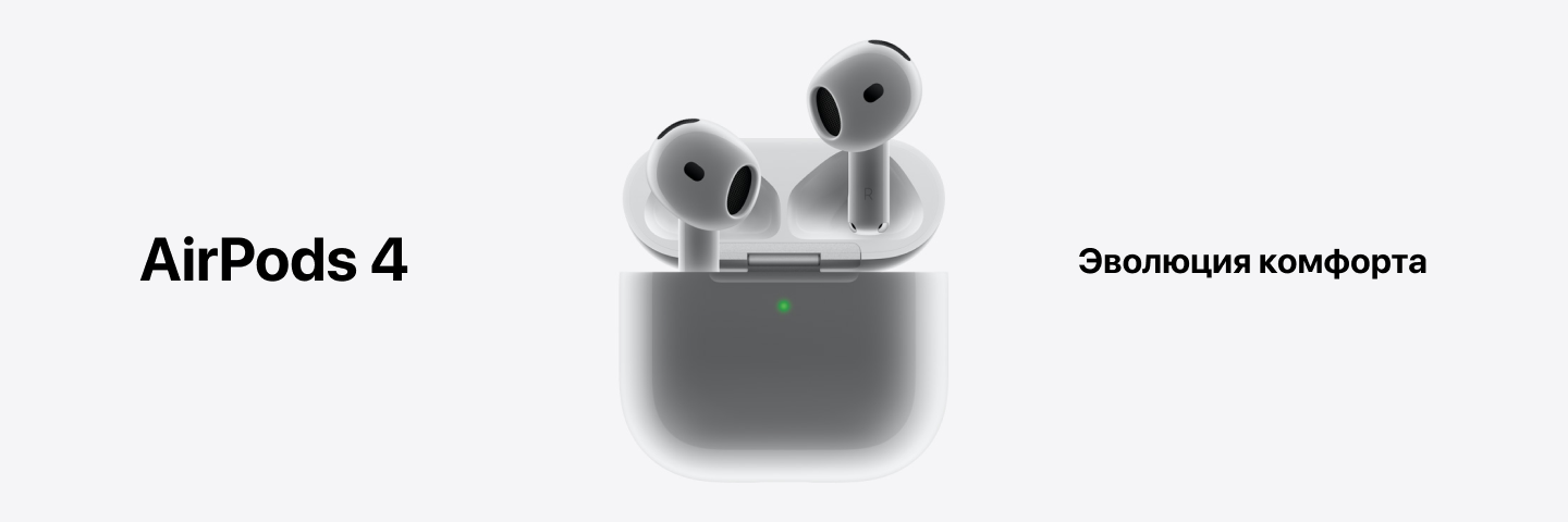 Наушники Apple AirPods 4 ANC, White