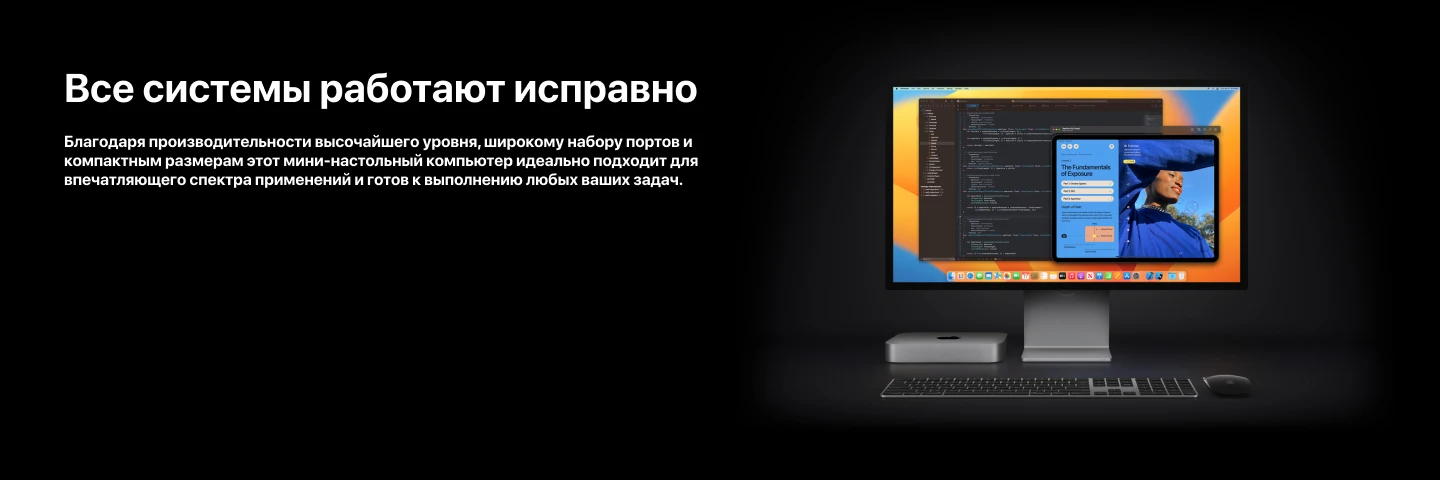 Настольный компьютер Apple Mac Mini 2024 Z1JX0001B, Apple M4, 24 GB RAM, 1024 GB SSD, Apple Graphics 10-core, Silver, серебристый