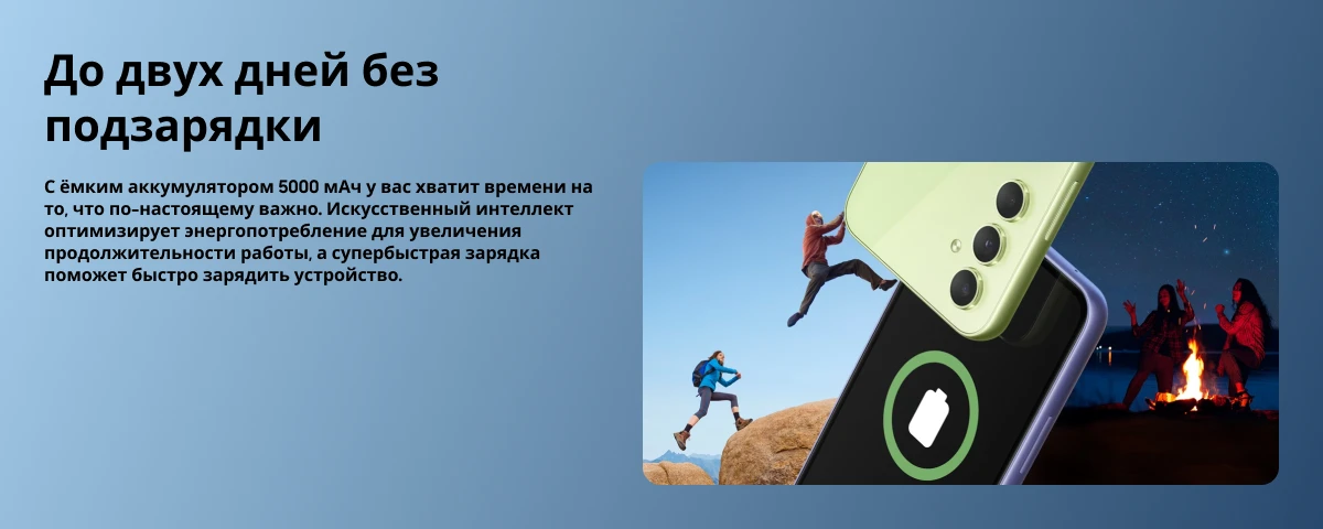 Смартфон Samsung Galaxy A54 5G, 8/128 GB, Awesome Graphite