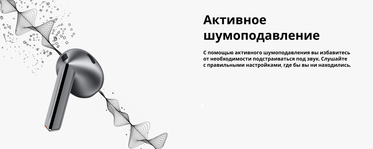 Беспроводные наушники Samsung Galaxy Buds 3, Silver