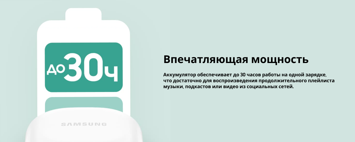 Беспроводные наушники Samsung Galaxy Buds FE, White, белый